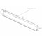 Azar Displays 72"L x 1.875" H Clear Flip Up Bullnose C-Channel, PK5 600035 - alternate 2